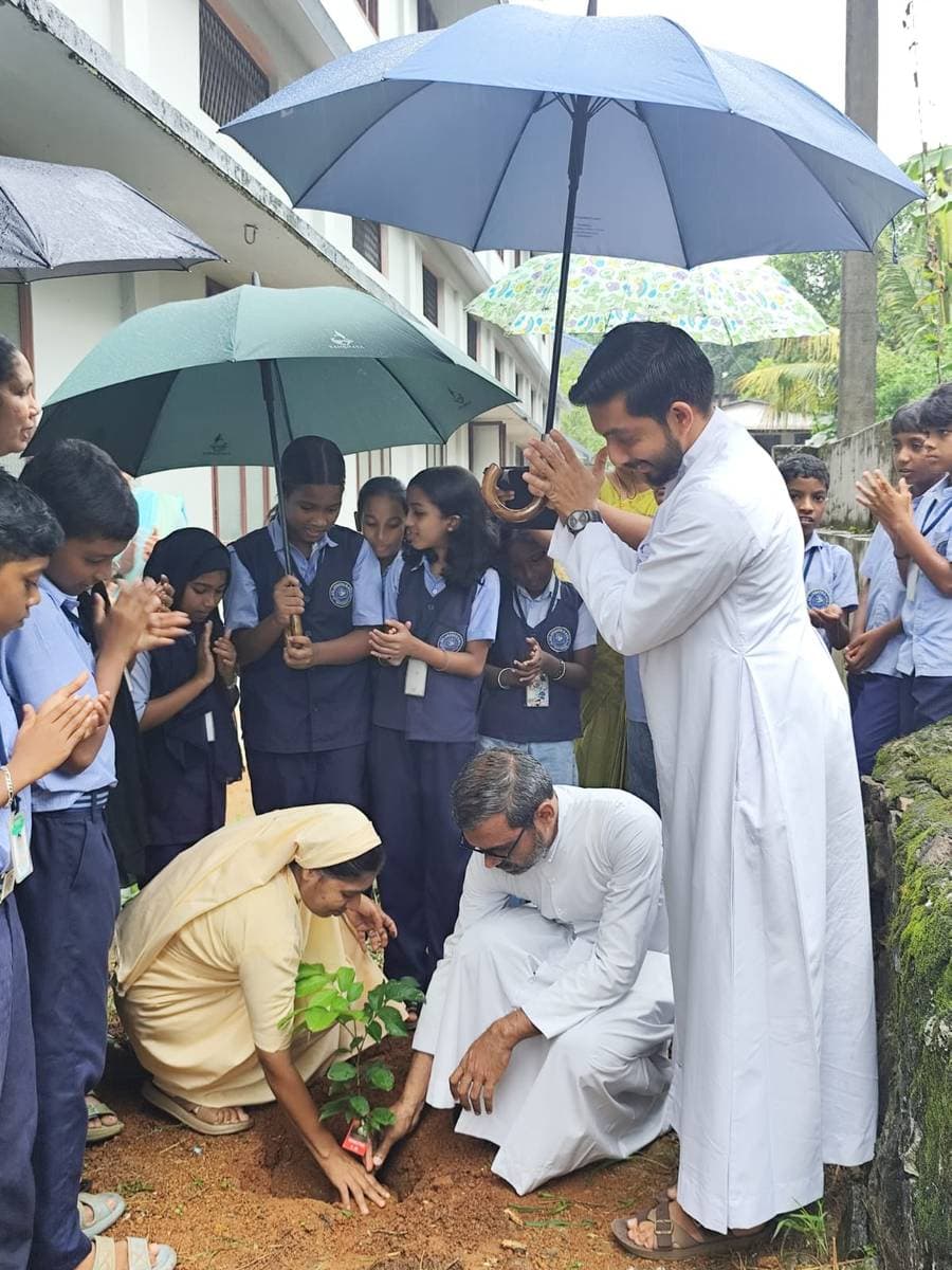 World Environment Day — planting a sapling
