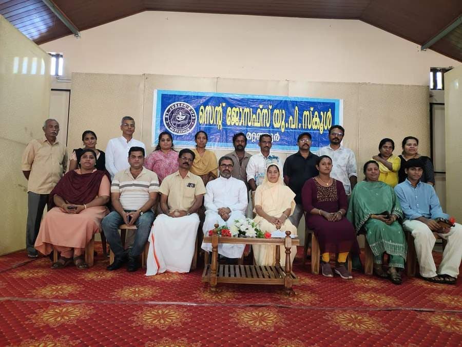 The teaching staff of St. Joseph UP School